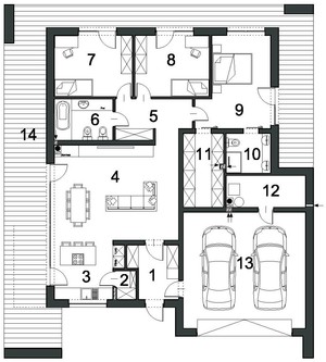 foto Nový komfortní RD 4kk/2G na pozemku 1200m² Děčín