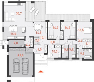 foto Nový komffortní RD 5kk/2G na pozemku 970m² Velké Přílepy