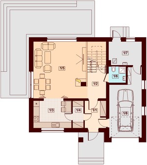 foto Nový RD 5+kk/G na pozemku 1096m2 Citoliby