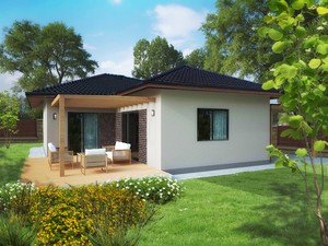 foto Novostavba RD 4+1, 77m2, pozemek 1410m2